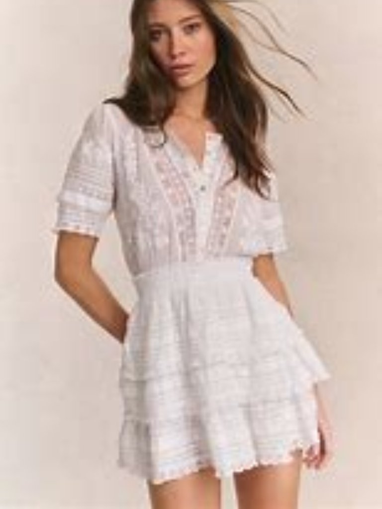 Loveshackfancy Quincy Mini Dress